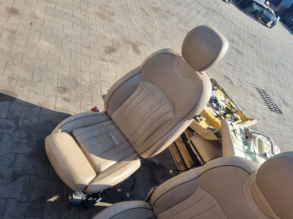 фото №9, Hyundai genesis ii genesis g80 13-20 сидіння комплект сидінь обшивки europa