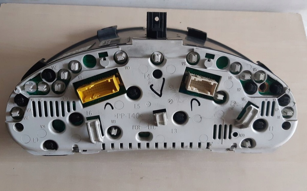 фото №12, Лічильник прилади peugeot 206 1998-2001 dwie роз'єми дизель 9644980180