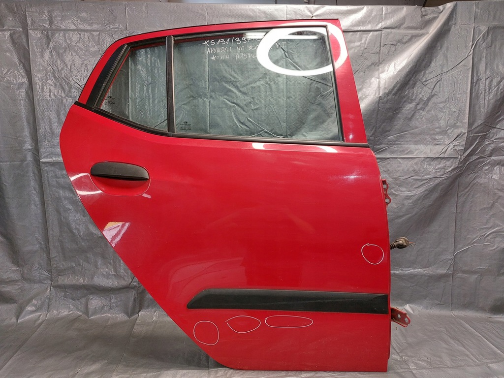 фото №1, Дверь правое задние hyundai i10 h4