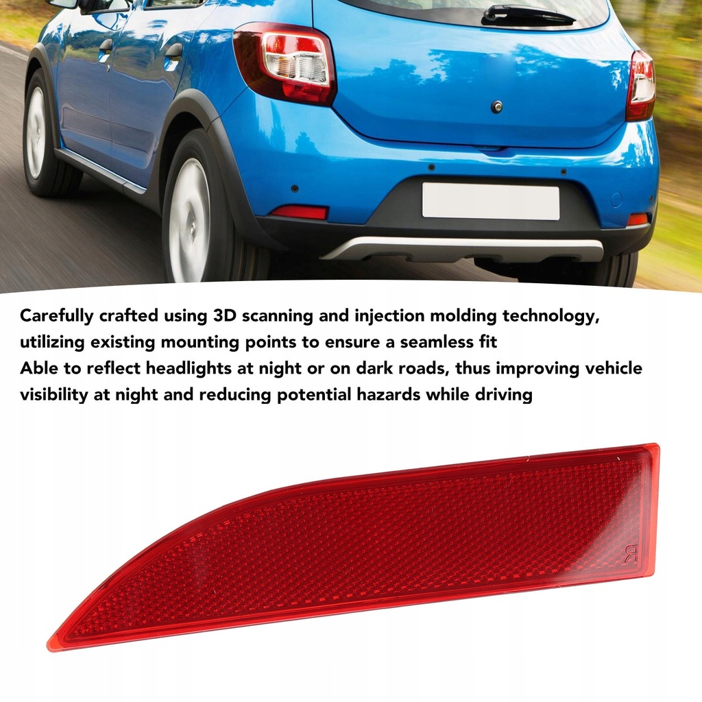 фото №13, Заміна фара бічного заднього бампера dla dacia sandero stepway mk2