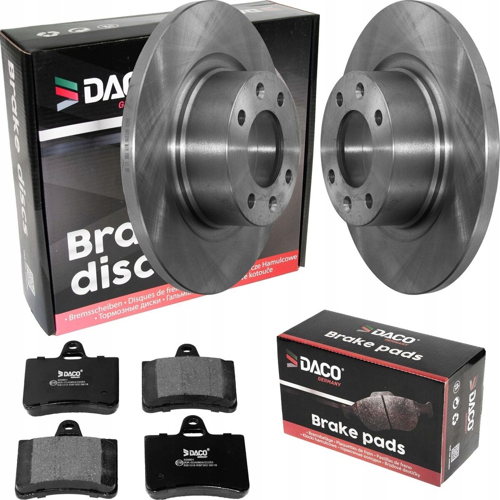 фото №1, Гальмівні колодки + гальмівні диски daco задня citroen c5 i / ii 2001-