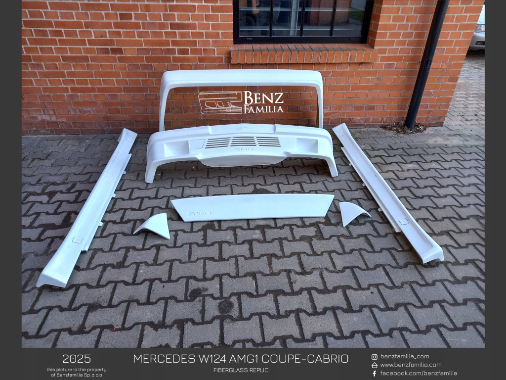 Купить Mercedes w124 c124 amg1 coupe/cabrio pakiet/bodykit replika
