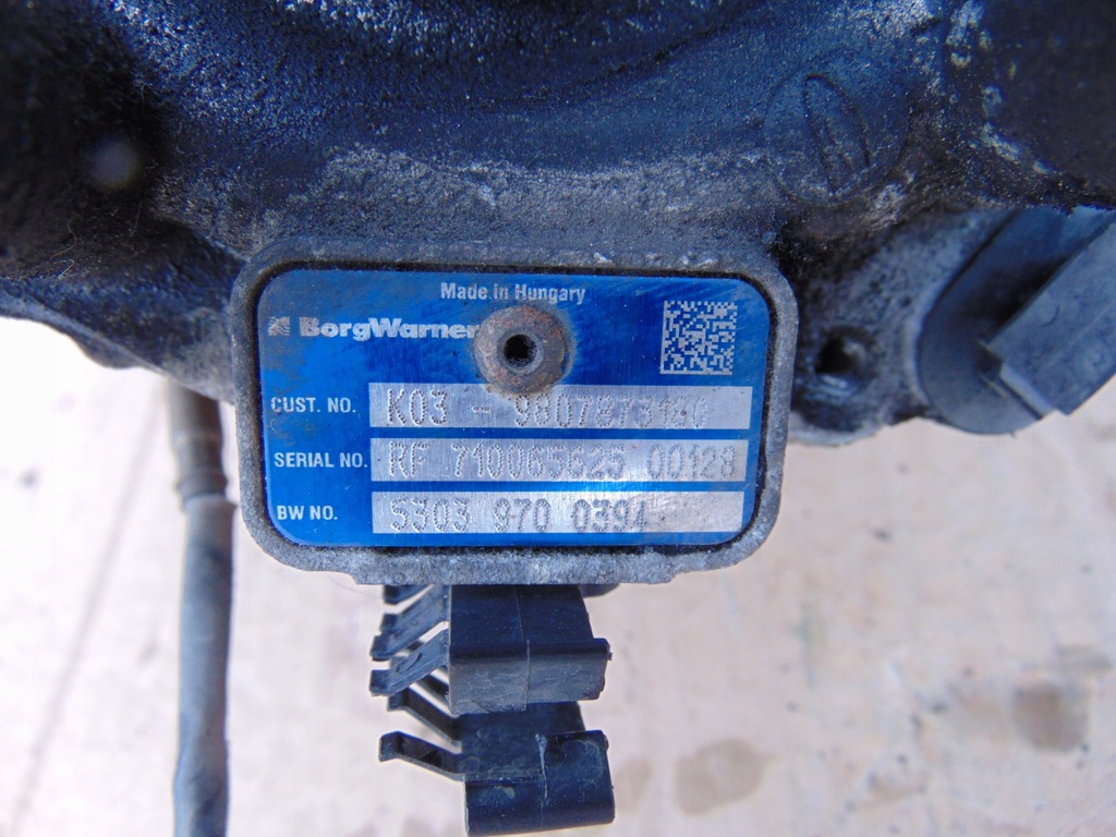 фото №13, Турбонагнітач турбіна ford mondeo mk5 focus mk3 lift 2.0 tdci