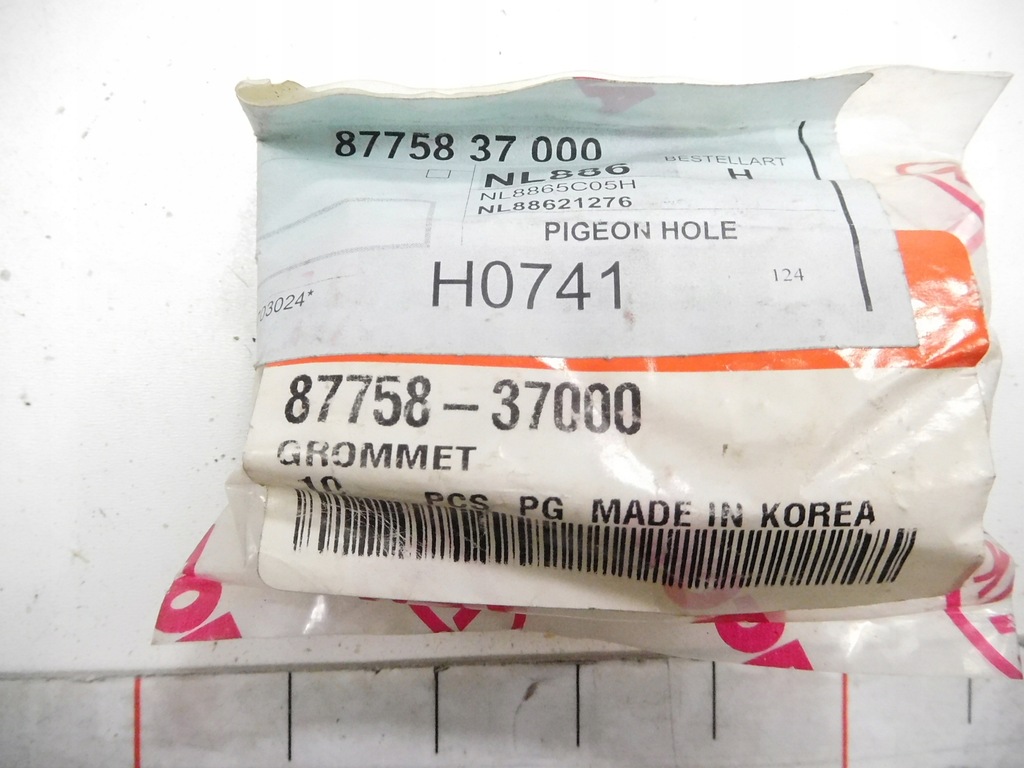 фото №5, Кліпси накладки поріг hyundai ix35 i 87758-37000