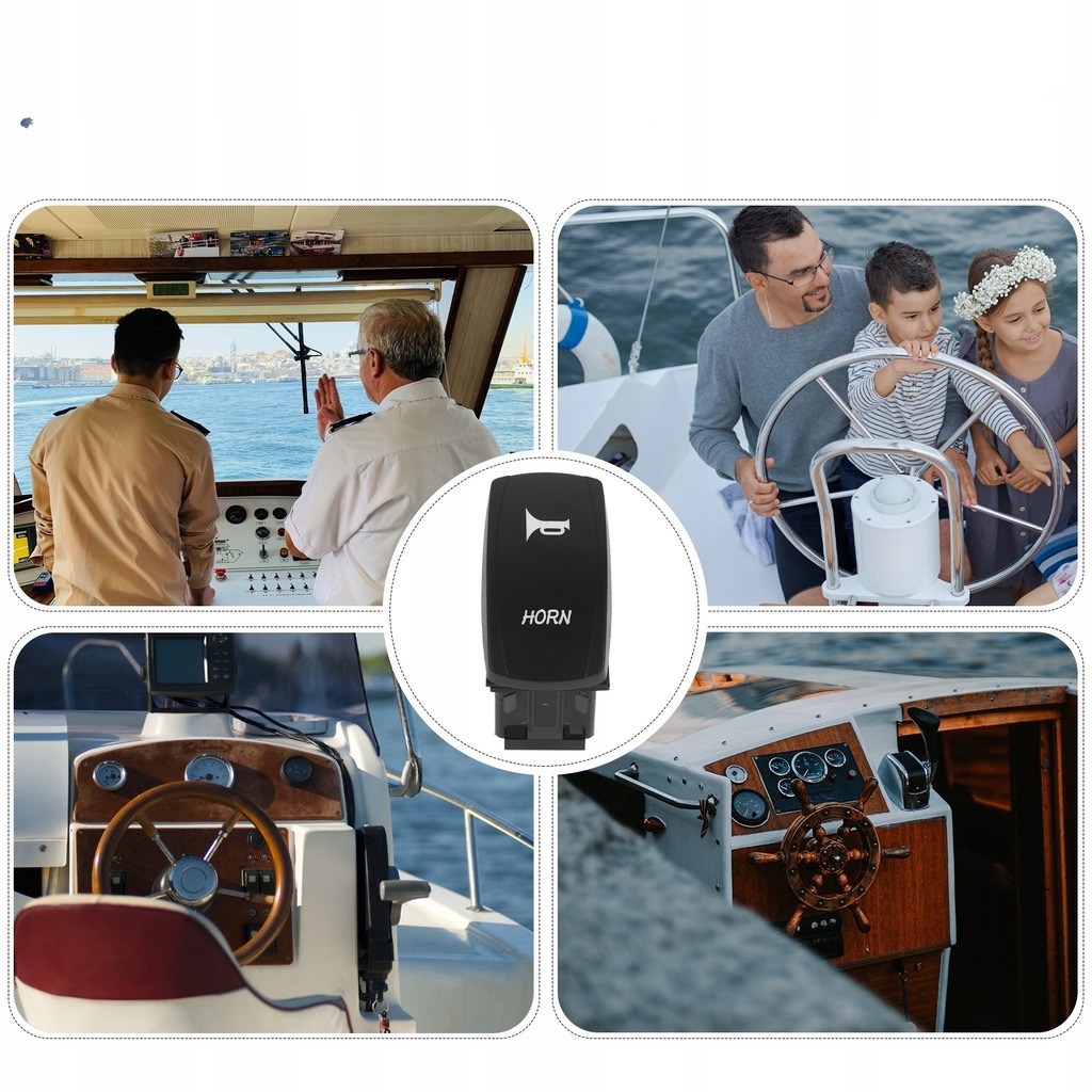 фото №15, Перемикач сигнал jachtowego кнопка w стиль morskim