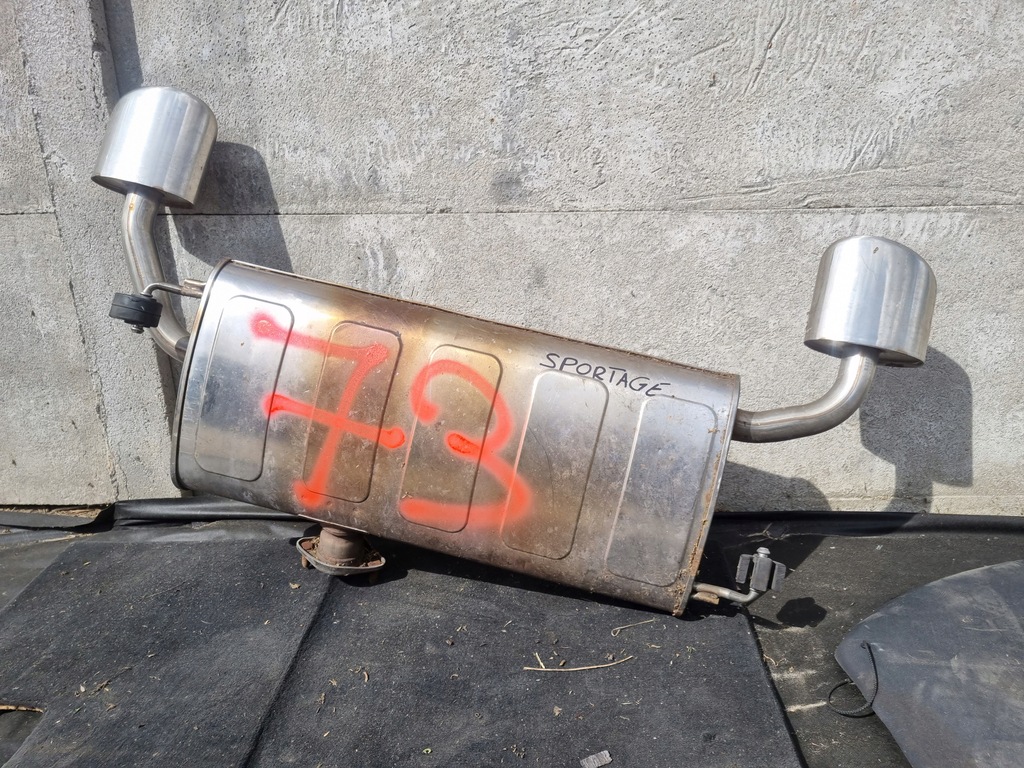фото №1, Kia sportage iv gt гаситель выхлоп