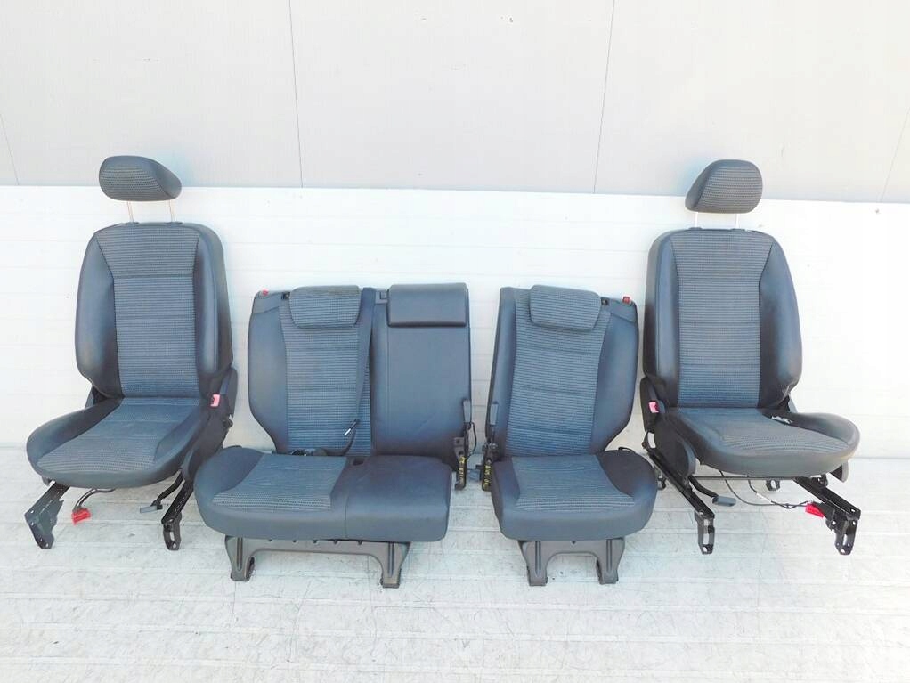 фото №1, Mercedes a w169 3d салон сиденья заднее сиденье kpl