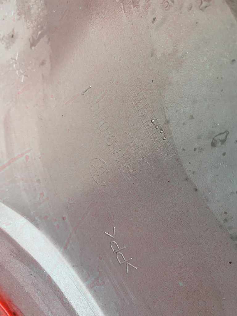 фото №9, Бампер задняя toyota aygo ii 2 2014- оригинал