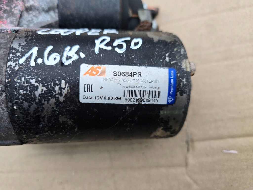 Стартер середина mini one - cooper r50 - 53 s0684prrozrusznik s0684pr mini Ціна