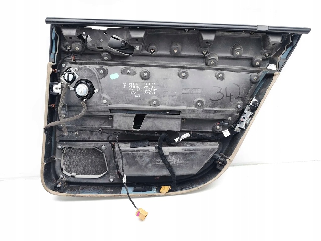 фото №15, Bentley continental flying spur обшивки / обшивка дверь задних левый 2005