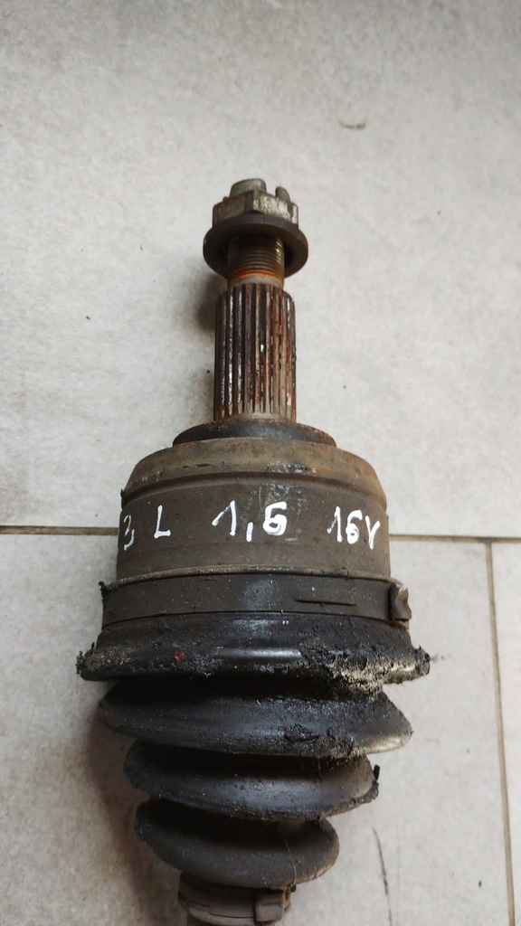 фото №2, Привідний вал ліва перед renault scenic ii 1.6 16v