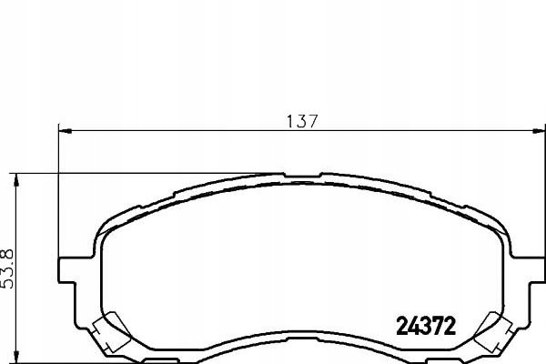 фото №9, Гальмівні диски гальмівні колодки перед textar subaru impreza liftback
