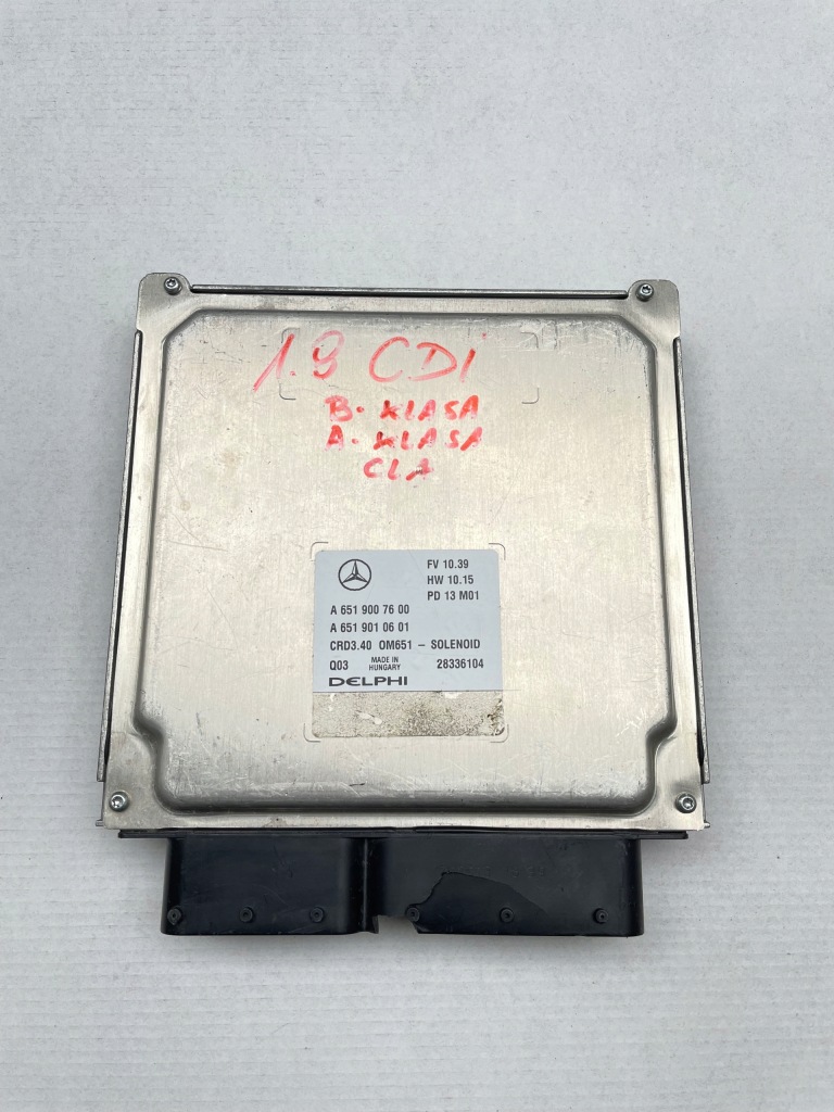 фото №1, Ecu mercedes w246 2.2cdi a6519007600 a6519010601