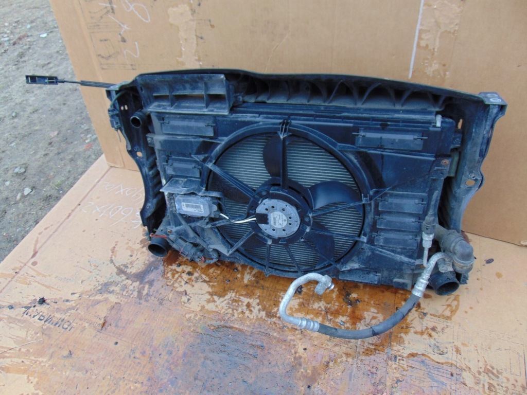 фото №14, Комплект радиатор pas усилитель vw golf vi 1.6 tdi