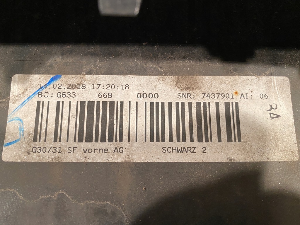 фото №8, Bmw 5 g30 g31 бампер перед передний 7437901