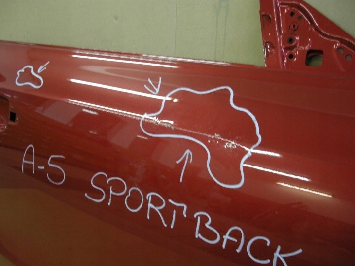 фото №3, Audi a5 sportback дверь правое перед