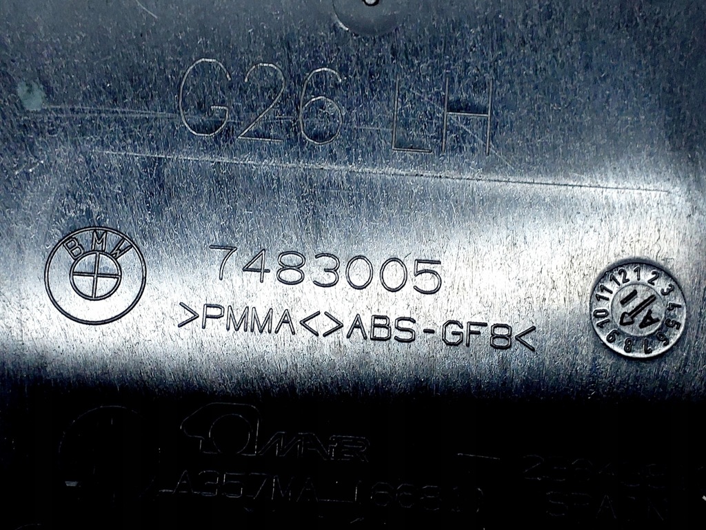 фото №7, Молдинг передніх лівих двері bmw i4 g26 7483005 electric 250kw 2022