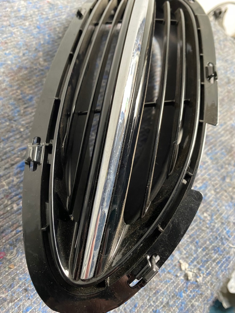 фото №8, Права решітка бампера mercedes w222 s-klasa