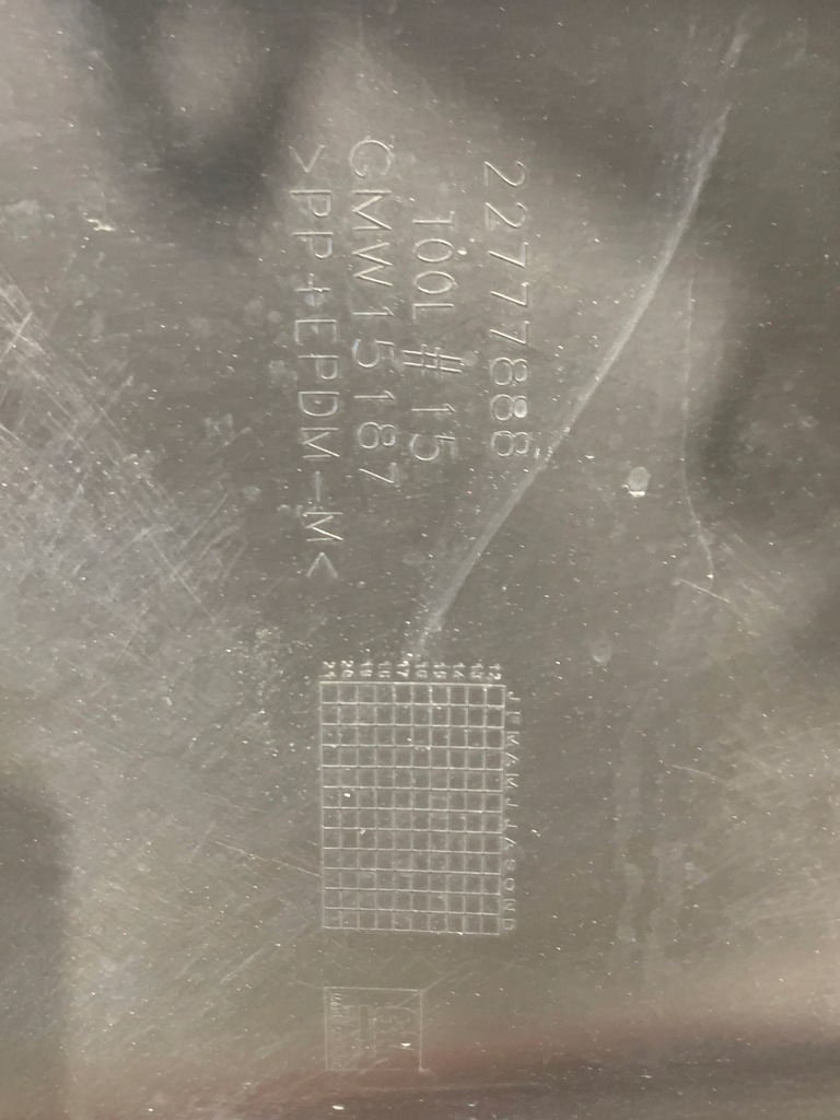 фото №11, Chevrolet corvette c7 2014- бампер накладка перед