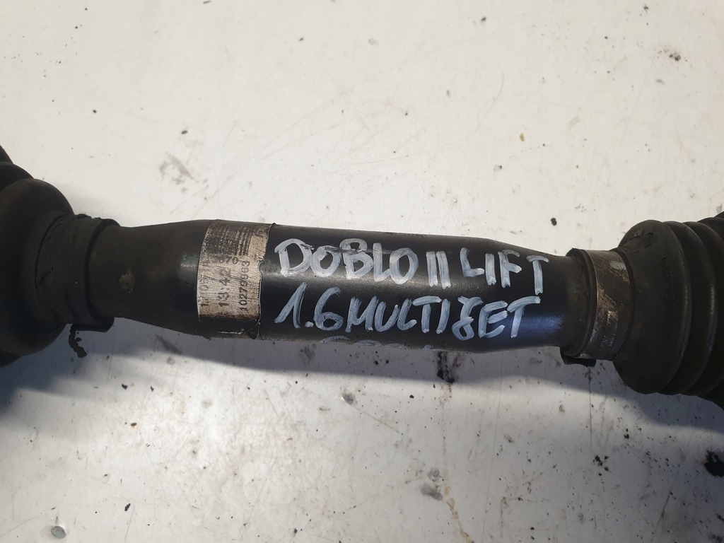 фото №5, Приводной вал półośka fiat doblo ii lift 1.6 multijet