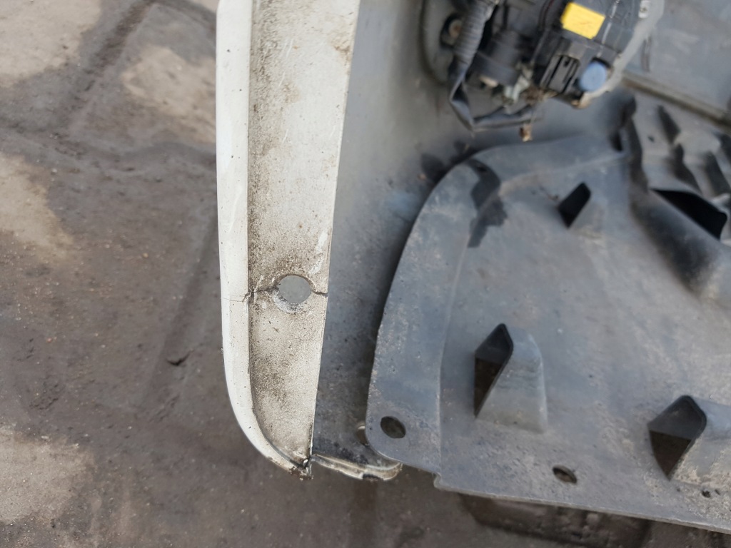 Mitsubishi outlander 3 12-15r бампер перед w13 Оригинал