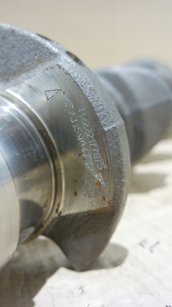 Wał колінчастий fiat ducato iveco daily 502295018 Оригінал