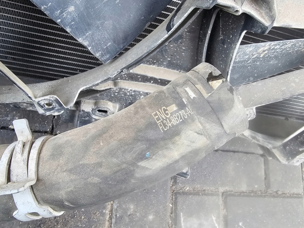 Ford f150 15-20 радиатор воды вентиляторы 3.5b fl34-8c607-ab америка с Разборки