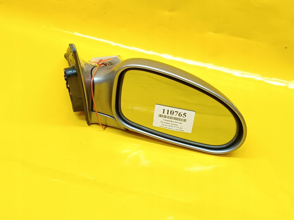 фото №8, Зеркало el.prawe hyundai sonata 4контакты kremowe