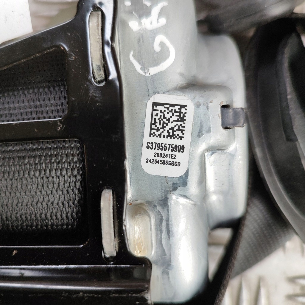 фото №6, Bmw x7 g07 2020 левая сторона pas безопасности сиденье заднего