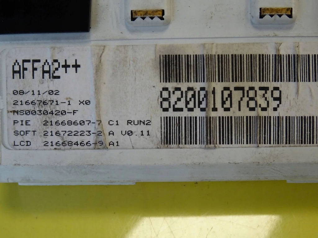 фото №3, Дисплей годинник renault megane ii 8200107839 nr688