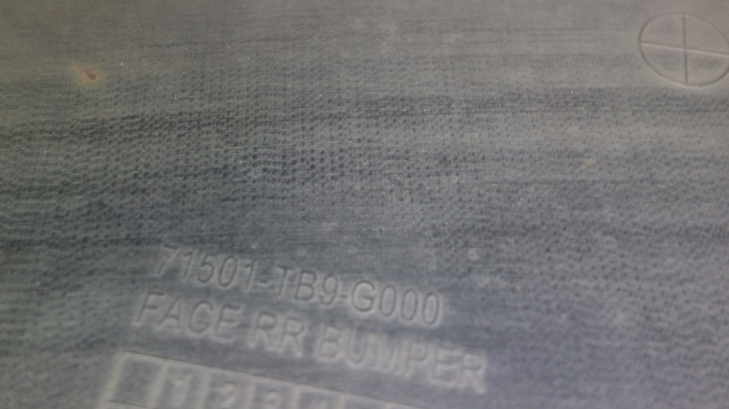 фото №12, Honda civic 9 ix lift kombi tourer бампер задній 71501-tb9-g000 / 5402