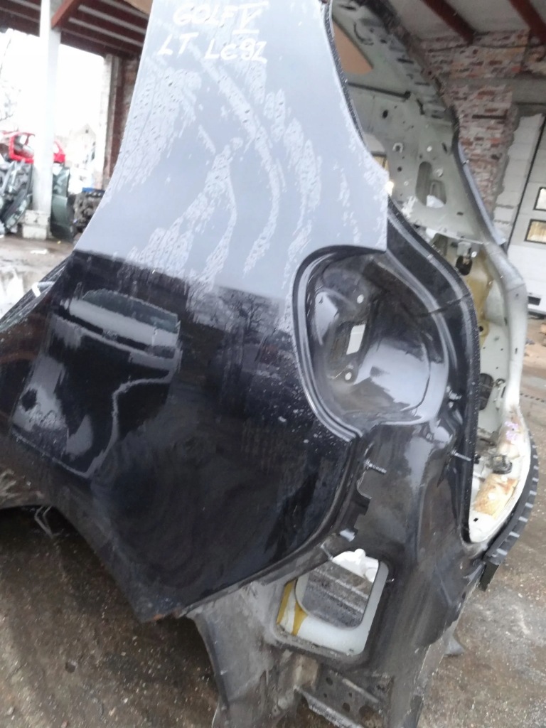 фото №2, Vw golf v plus 2006 hb чверть лівий задня задня lc9z