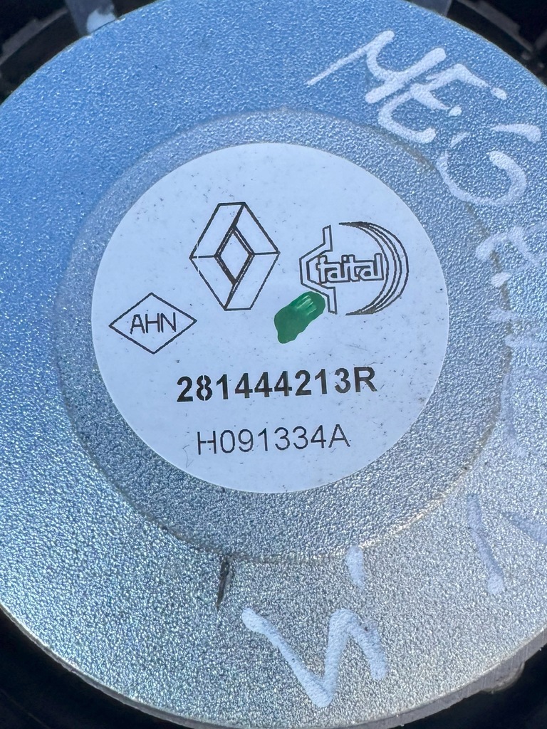 фото №6, Динамік двері передніх renault megane v e-tech 281444213r