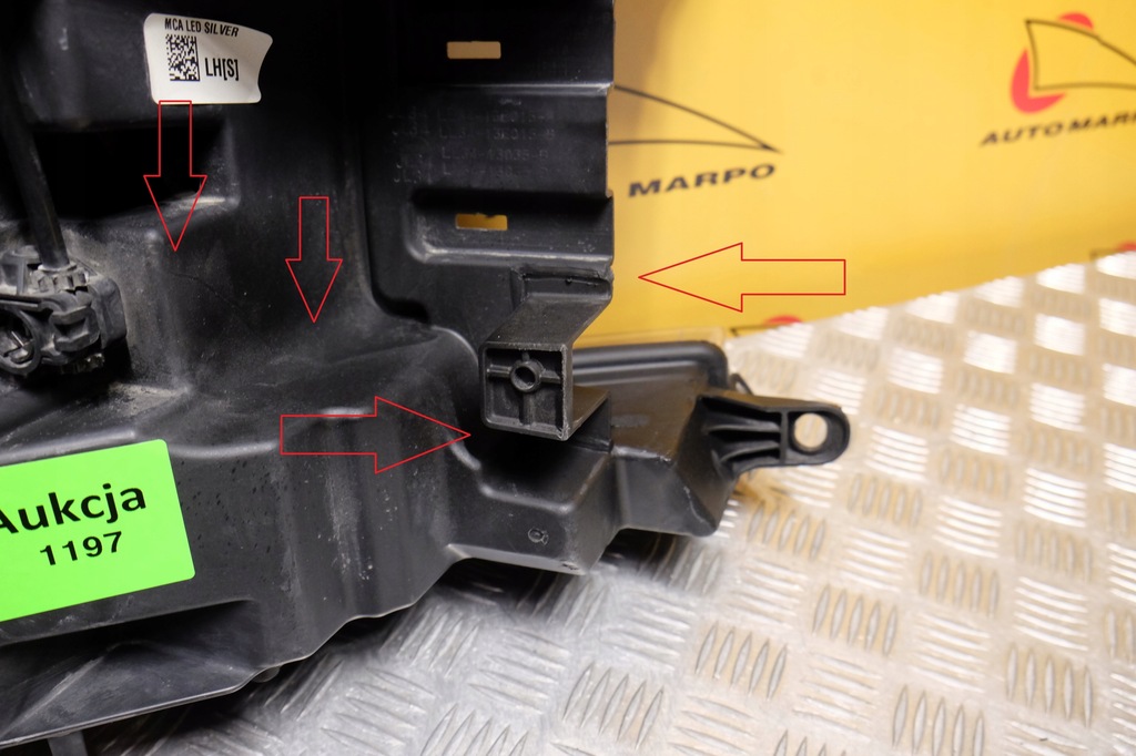 фото №11, Ford f f150 lift 2018- фара лампа перед full led левая czarna usa