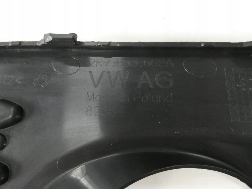 фото №6, Решётка бампера правая volkswagen caddy 2k7 680.