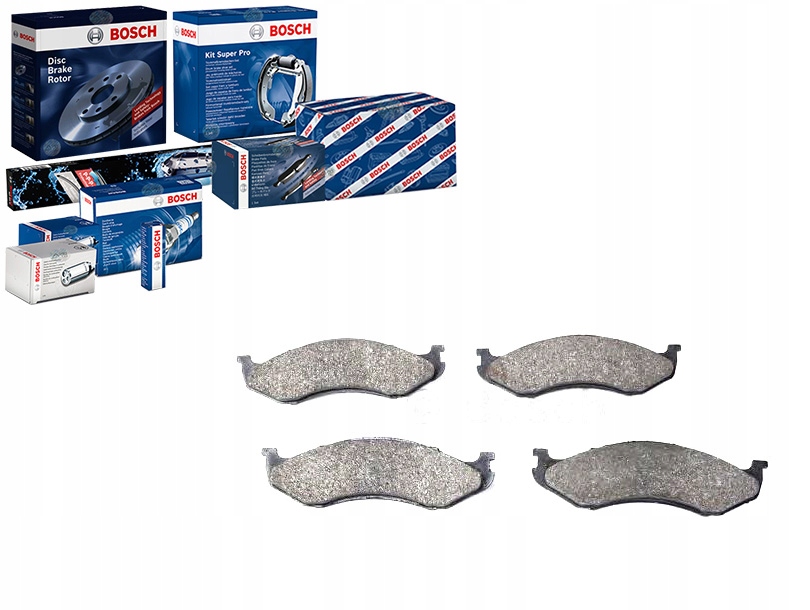 фото №14, Bosch 986 424 284 набор тормозных колодок тормозных, тормоза дисковые