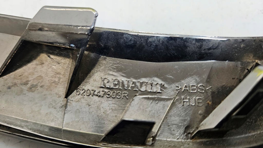 фото №8, Renault captur ii 19- хром молдинг бампер решётка радиатора решётка радиатора перед правая