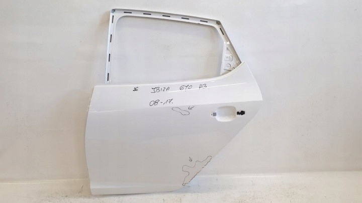 фото №1, Seat ibiza 2008 hb дверь левая задняя