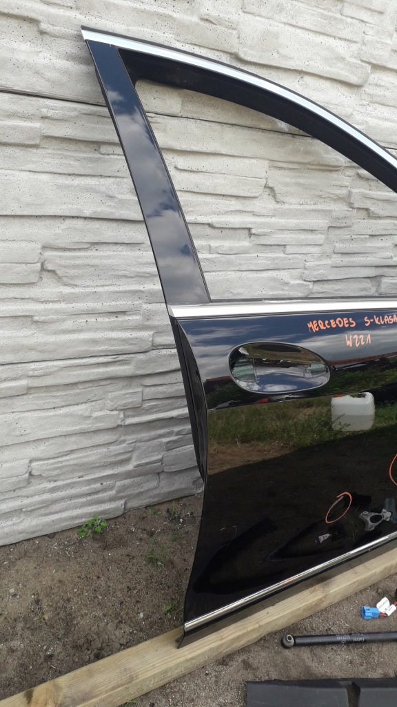 фото №5, Дверь mercedes w221 s-klasa правое перед стекло 05-