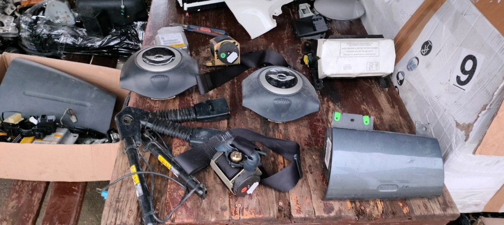 фото №1, Mini one cooper r50 r52 подушки безпеки подушка безпеки натягувачі