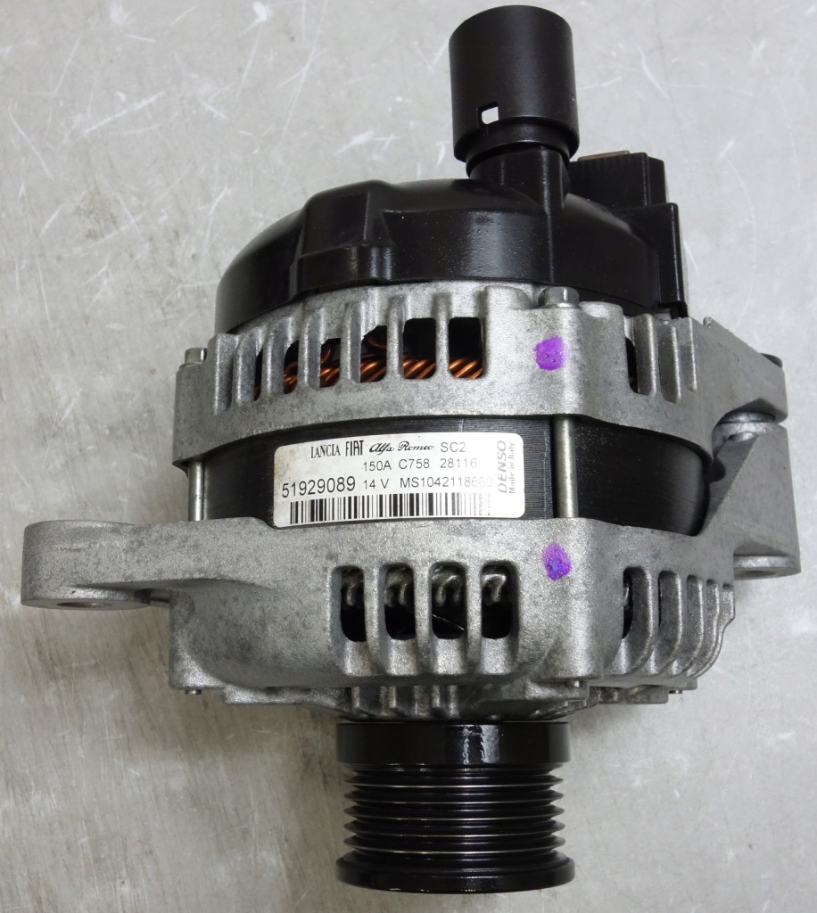 Купить Fiat doblo 500x alfa giulia jeep renegade 51929089 denso 150a генератор