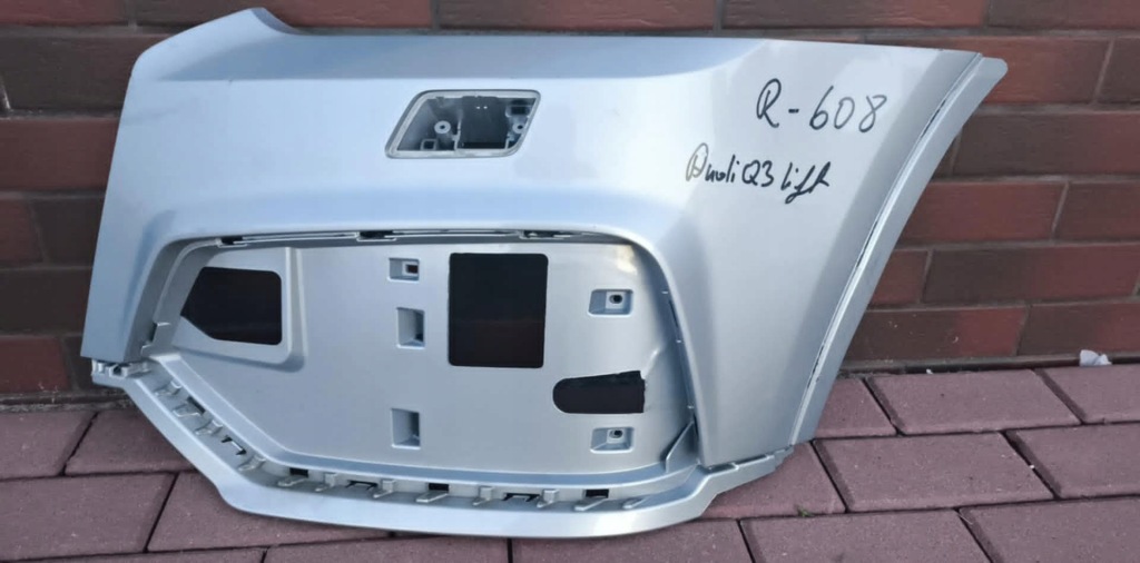 Бампер перед левый уголок бампера передний audi q3 lift s-line 14-18 l с Разборки
