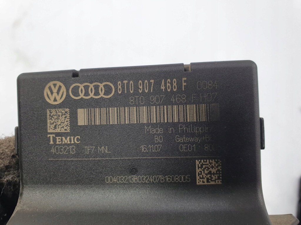 фото №3, Модуль шлюз 8t0907468f audi a5
