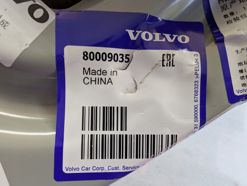 фото №12, Volvo ex30 кронштейн кронштейн крила ліва праве перед новий оригінальний