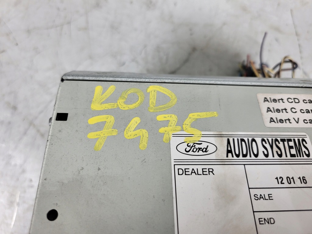 фото №7, Ford mondeo mk4 lift 11r навігація радіо корзина радіо kod bs7t-18k931-ed