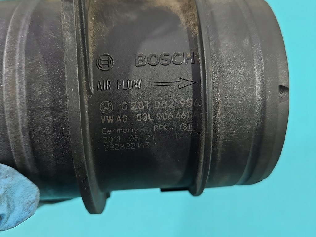 фото №8, Расходомер seat alhambra ii 7n 10- 0281002956 03l906461a 2.0 tdi cffe