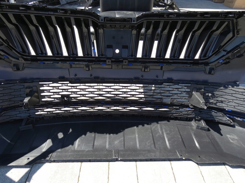 фото №10, Бампер решітка радіатора ґрати skoda karoq lift
