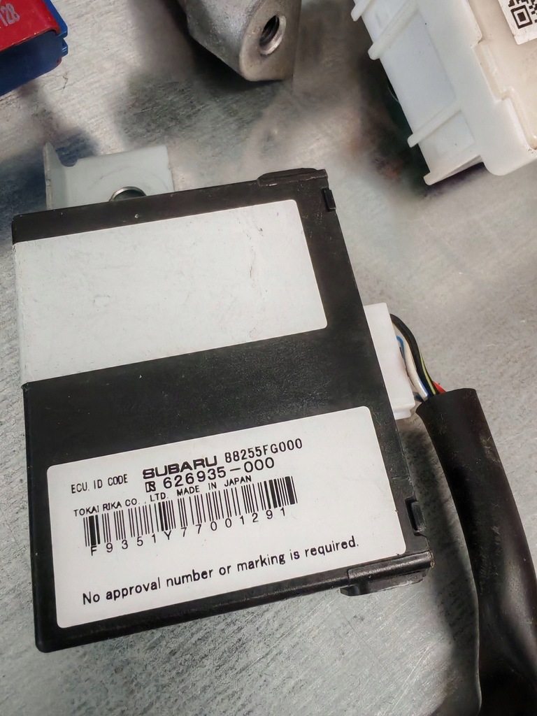 фото №7, Subaru impreza iii бортовой компьютер / блок управления ecu i комплект ключей