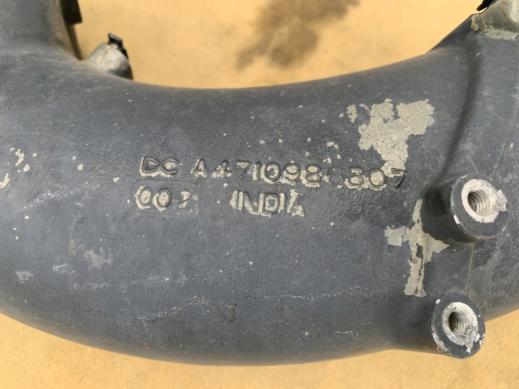 фото №5, A4710986307 труба колектор всмоктуючий actros mp4 wąż