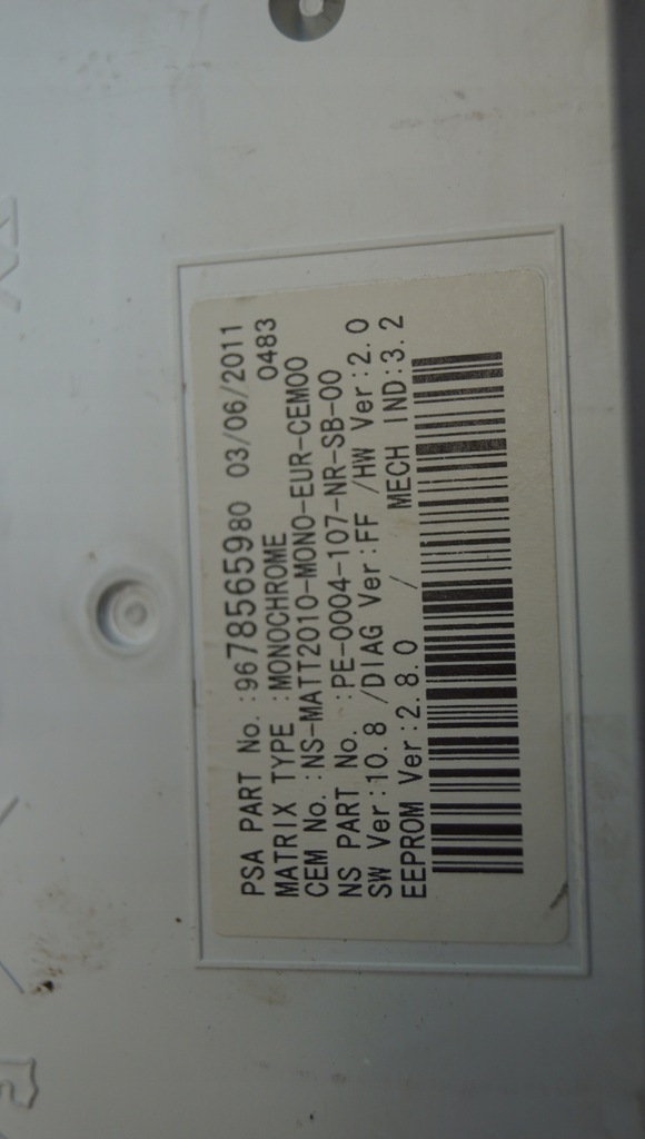 фото №8, Счетчик приборы peugeot 508 i 9800420480